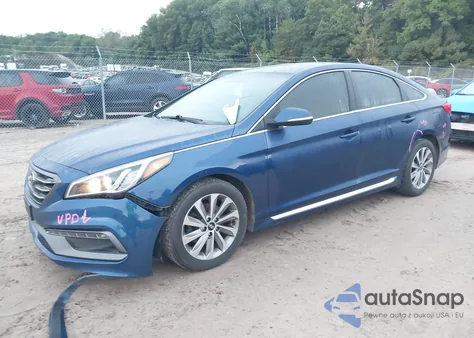 2017 Hyundai Sonata Sport из США, поврежденный, VIN 5NPE34AF8HH568681